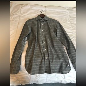 Tom Ford Glen Plaid Dress Shirt